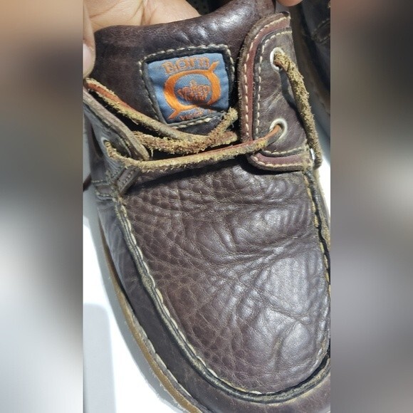 Born brown leather shoes lace up size shoes size 9.5 main image 5